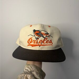 Vintage Baltimore Orioles Baseball Cap Tieback 1990’s Deadstock